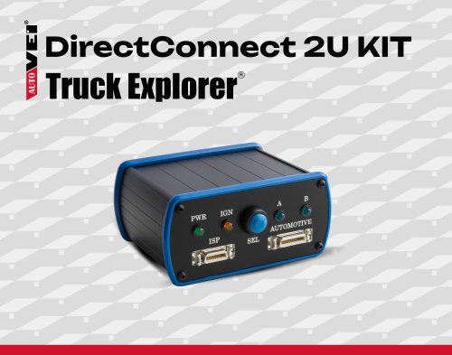 DirectConnect 2U kit - Truck Explorer additional tools