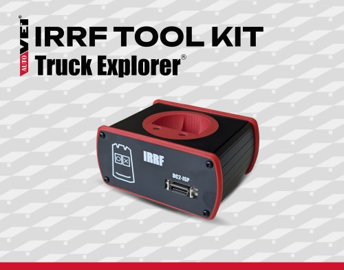 IRRF tool kit - Truck Explorer additional tools